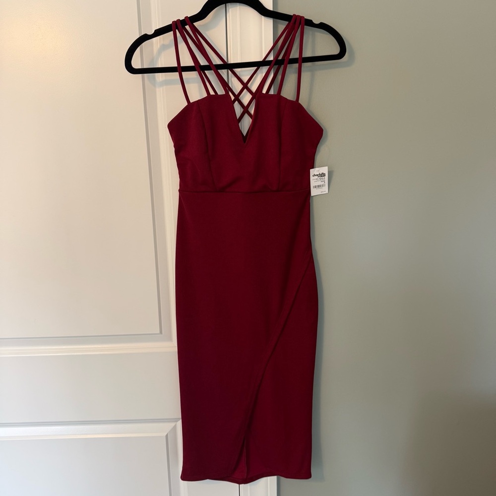 NWT Charlotte Russe Strappy Dress, S